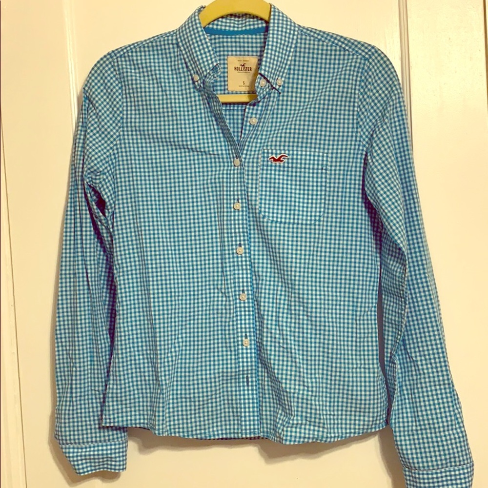 Hollister button down. Light blue